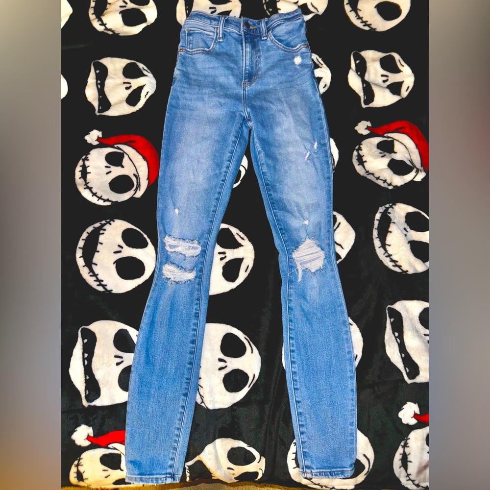 Abercrombie Super Skinny High Rise Jeans